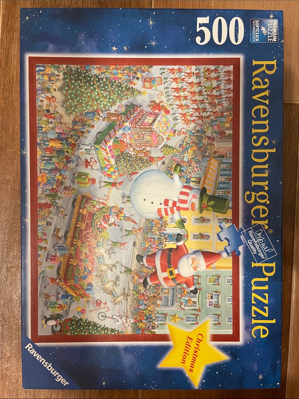Ravensburger 500-Piece Christmas Puzzle 🧩 “Here Comes Christmas!”